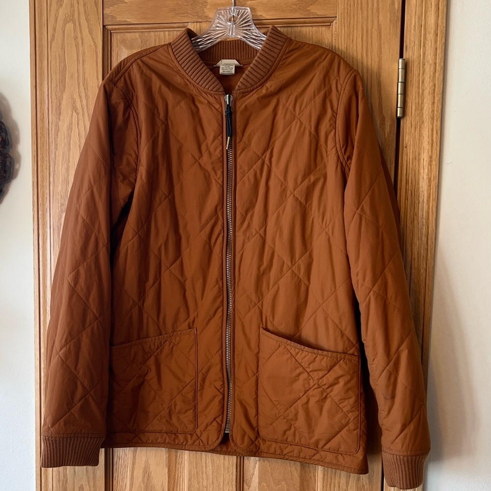 Duluth Trading Co. Quilted Bomber Jacket